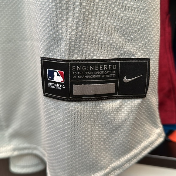 Philadelphia Phillies Nike Road Elite Jersey - Gray - Picture 5 of 5